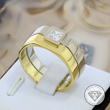 Wert 3700,- Bicolor Solitär