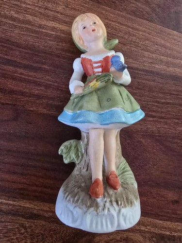 Porzellan figur mädchen - porzellan,