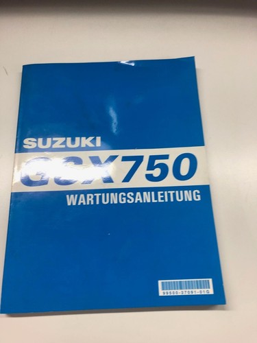 Wartungsanleitung suzuki gsx - wartungsanleitung,