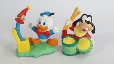 Disney Babies Figur - Bully 1988 - Baby Donald und Goofy mit Schlagzeug 6cm