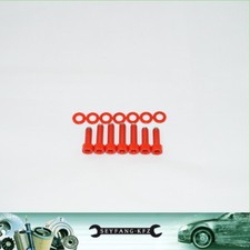 Edelstahl Schrauben rot G40