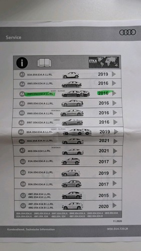 Originale audi - audi, a4