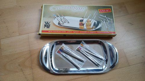 Wmf cromargan käse set - cromargan, käse-set