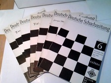 Konvolut: 7 Zeitschriften  Deutsche Schachzeitung 1965 / 114. Jahrgang Teschner,