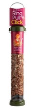Naturschutz Erdnuss Futtersäule Ring-Pull Click midi grün Metall H 51 cm 1 l