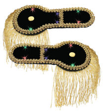 Schulterklappen blinkend, 2 Stück mit Fixiernadel  (6 LEDs)