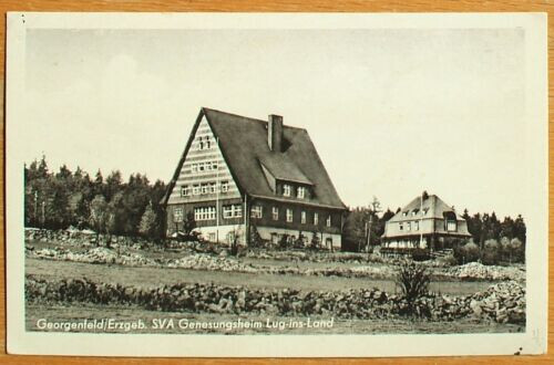 1950 zinnwald georgenfeld - ak, 1950: