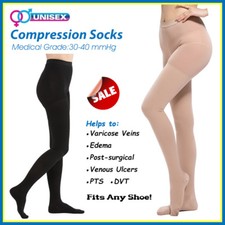kompressionsstrumpfhose Damen Herren 30-40 mmHg Medizinische Kompressionssocken