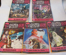 Alte Romane : 5 x Horror  Geister Krimi   Nr.  7  56 75 76 85