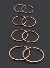 Titanium Paar Ohrhänger