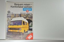 VW Volkswagen LT 28 Wohnmobil Westfalia Einrichtung Prospekt 