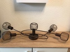 Deckenlampe AKIN, Metall bronzefarben, 5-flammig, Globo 54801-5