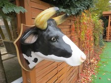 Kuh Kopf lebensgroß Kopf Deko