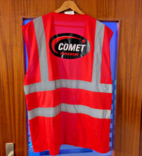 Comet Silvester Warnweste 2XL Weco Feistel Depyfag Funke Sicherheitsweste