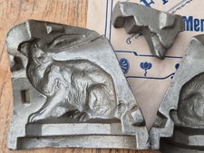 antik Zinn Schokoladenform