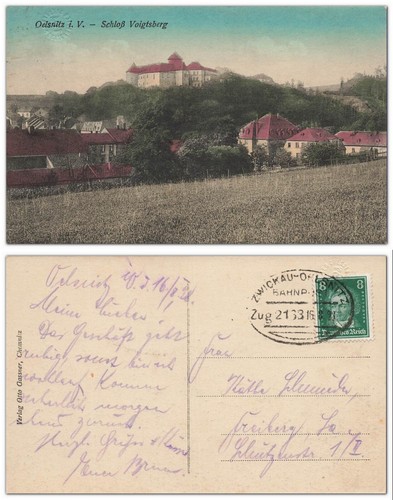 Schloß voigtsberg - ak,