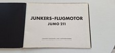 Junkers Flugmotor JUMO 211 Heft Durchsichtbilder 1939 "RARITÄT"