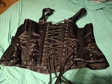 Korsett schwarz, Gr. 46/48