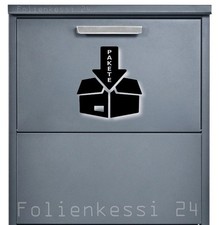 Paketbox Aufkleber Post DHL