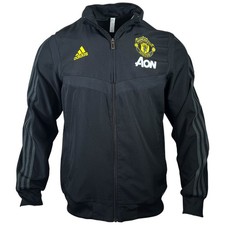 Adidas Manchester United Jacke Team Trainingsjacke ManU 2019/2020 L Schwarz