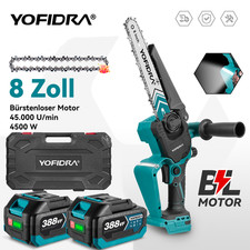 8'' Zoll Akku Kettensäge