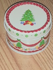 hunkydory 3-D Kuchen Deckel Dose Box cake tin Laura Weir '87 ? Weihnachten  RAR