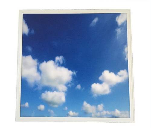Led sky motif clouds - clouds, 3d