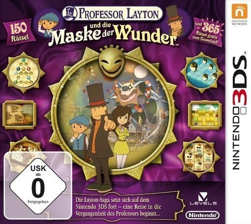 Nintendo 3ds professor layton - 3ds,
