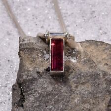 Turmalin Anhänger, 925er Silber, Edelsteinanhänger (13192), Edelsteinschmuck