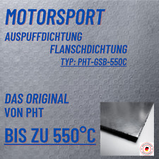 Flanschdichtung Auspuffdichtung Universal XXL 210x300mm Abgasanlage Motorsport