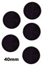 5x 40 mm Base Rundbase