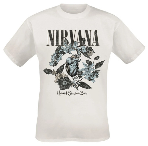 Nirvana shirt herren - nirvana, heart