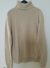 SELECTED HOMME, Herren Rollkragenpullover, Gr.M, Beige, Baumwolle