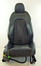 Audi TT 8J Leder Alcantara Beifahrersitz Sitz Schwarz Sportsitz vorn rechts