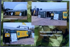 Bundeswehr -Feldpost 1600 b - ILÜ LandOP 2018 - Foto als Postkarte gelaufen