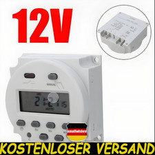 DIGITAL LCD ZEITSCHALTUHR DC