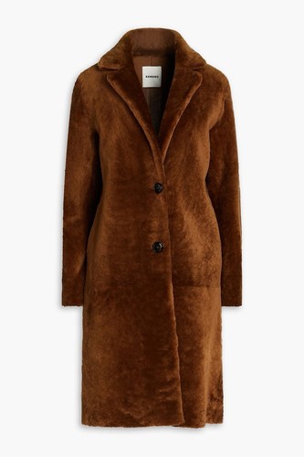 Sandro paris leder mantel - paris,