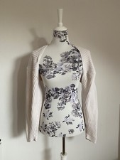 Tommy Hilfiger Jeans Bolero Cardigan in Beige / Creme Gr. XS / S