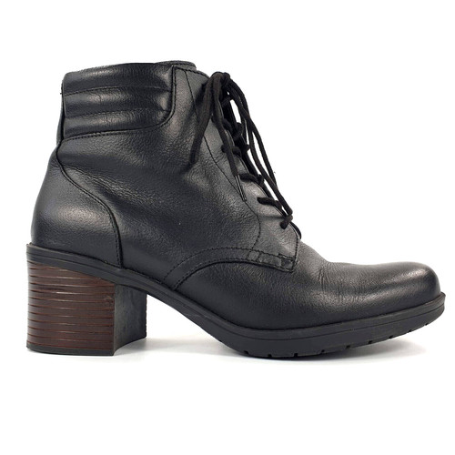 Stiefel schwarz leder - stiefel,
