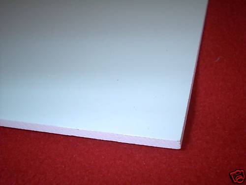 Pvc hartschaumplatte weiß - pvc,