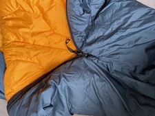 Mammut Ajungilak Igloo 195 L Kunstfaserschlafsack Schlafsack Blau sehr gut