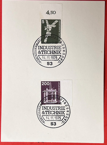 Ersttagsstempel brd 1975 wie - 1975,