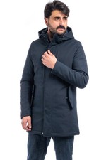 Herren Daunenjacke lang