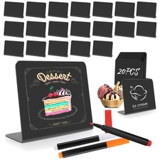 20 Stück Mini Kreidetafel