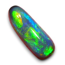 Schwarzer Opal aus Lightning Ridge Australien Schmuck Edelstein Black Opal