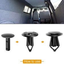 100 Clips lang Filz Carpet