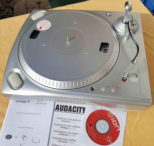 Ion audio usb - ion, plattenspieler