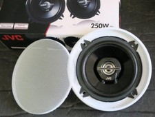 JVC Deckeneinbaulautsprecher 2-Wege Koax  13 cm weisse Blenden 2 Stück