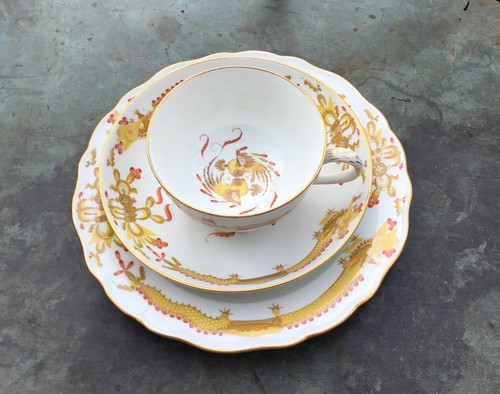 Meissen teegedeck gelber - meissen,