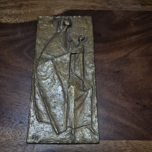 Bronze bild papst johannes - bild,